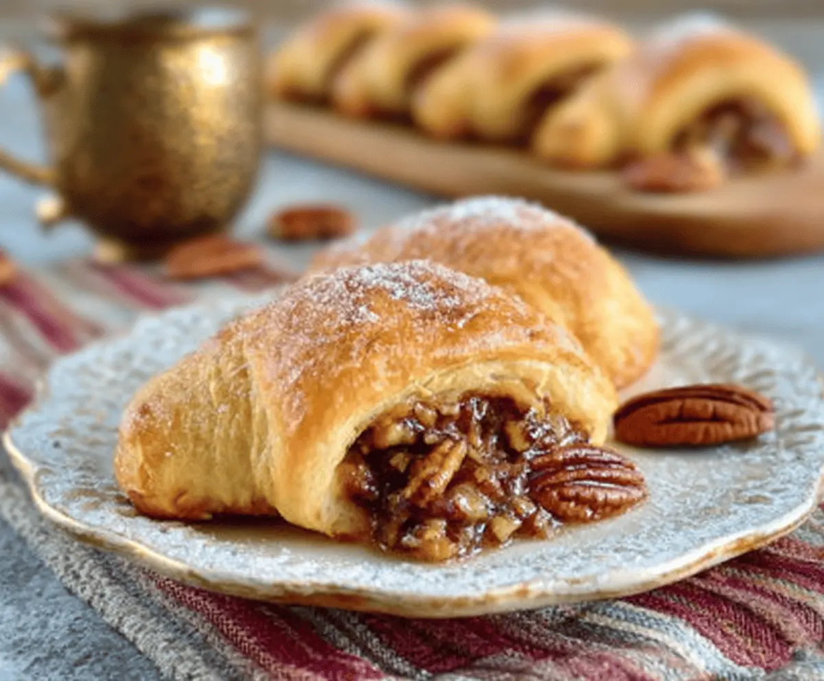 Pecan Pie Crescent Rolls 