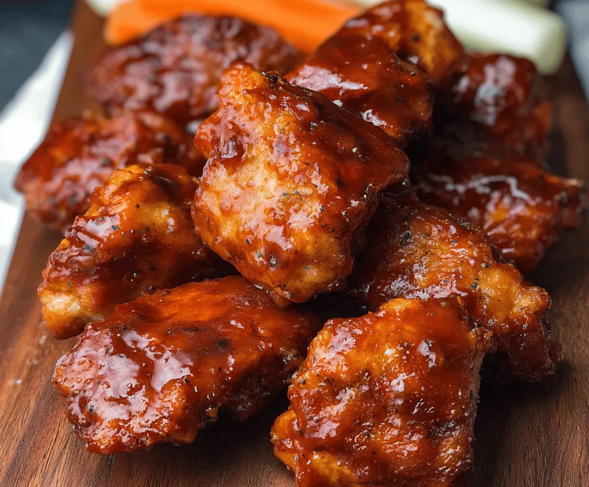 Boneless BBQ Wings