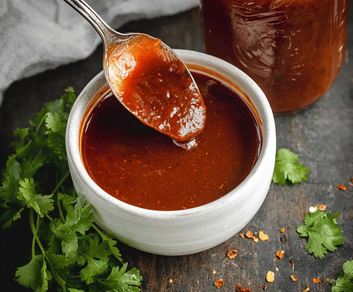 Homemade Texas BBQ Sauce Recipe