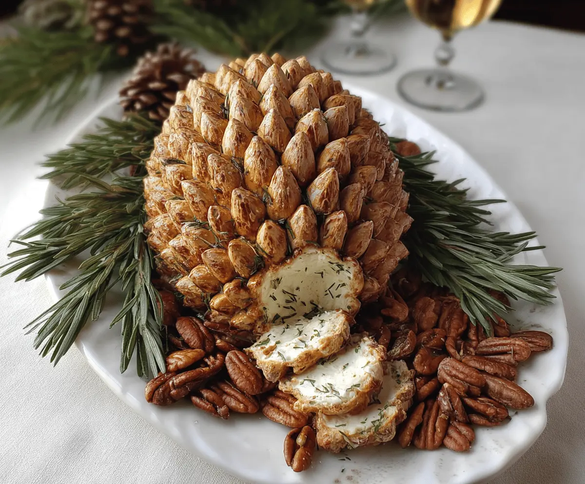 Pine Cone Cheese Ball!