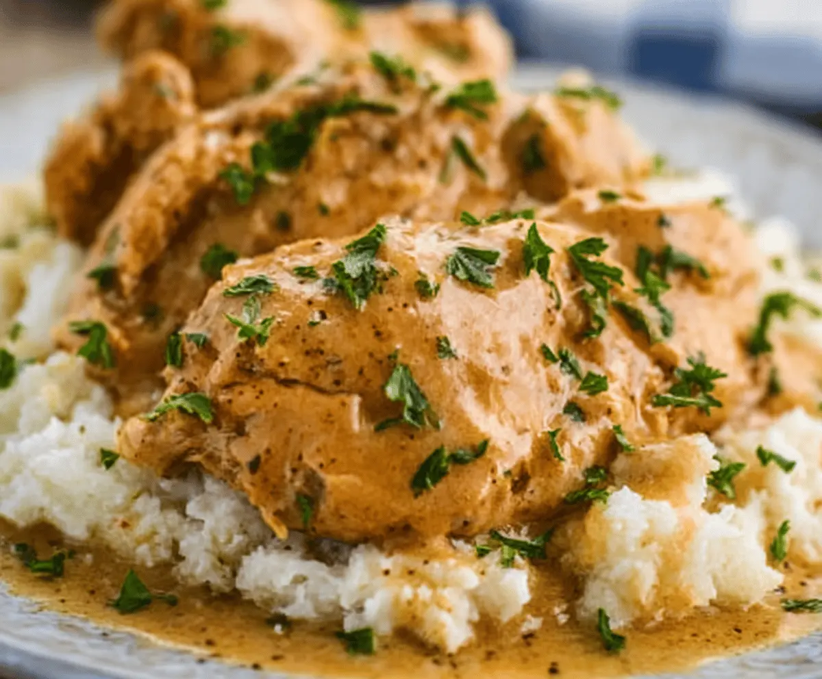 Slow Cooker Honey Mustard Chicken Recipe