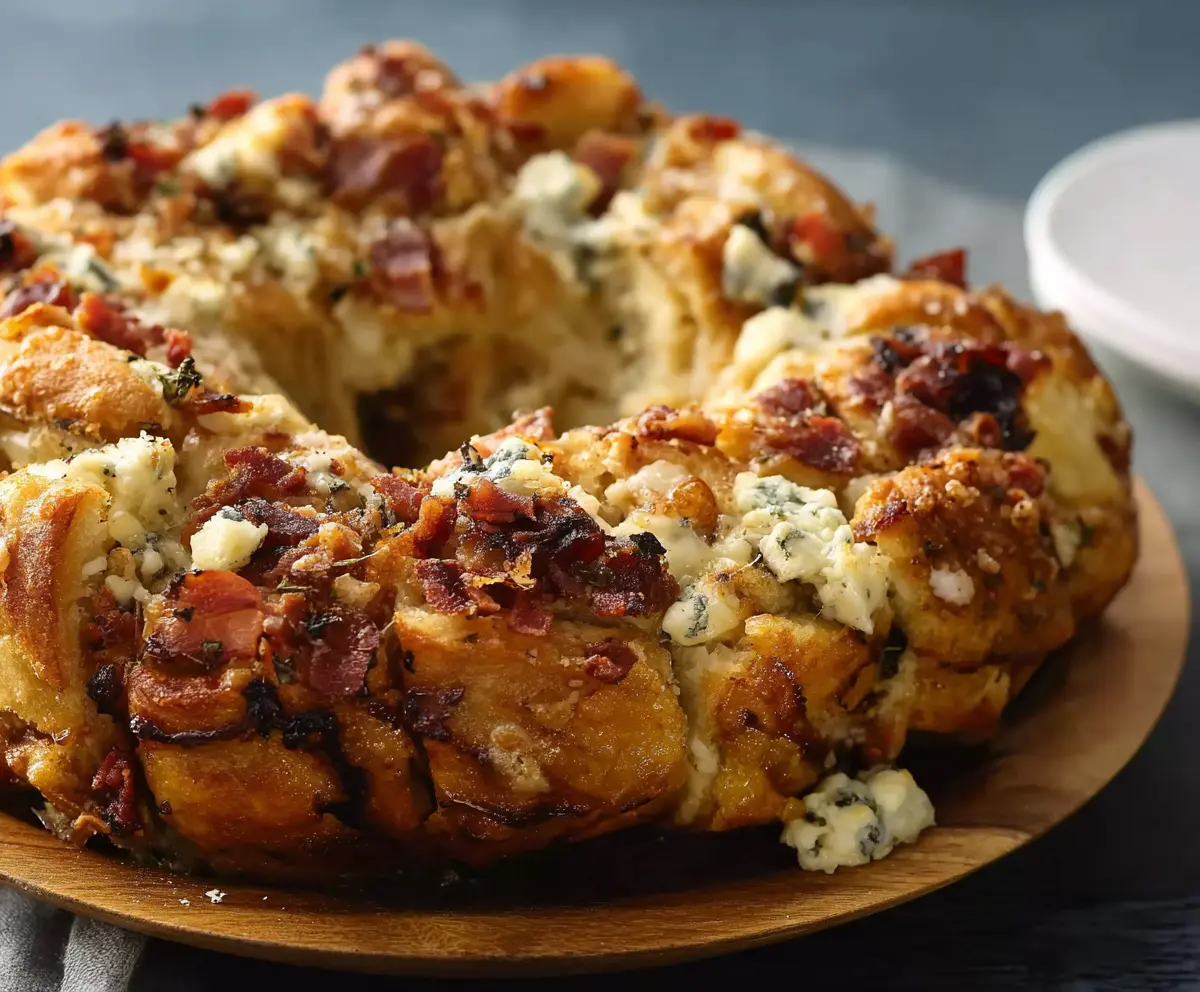 Bacon Gorgonzola Pull Aparts