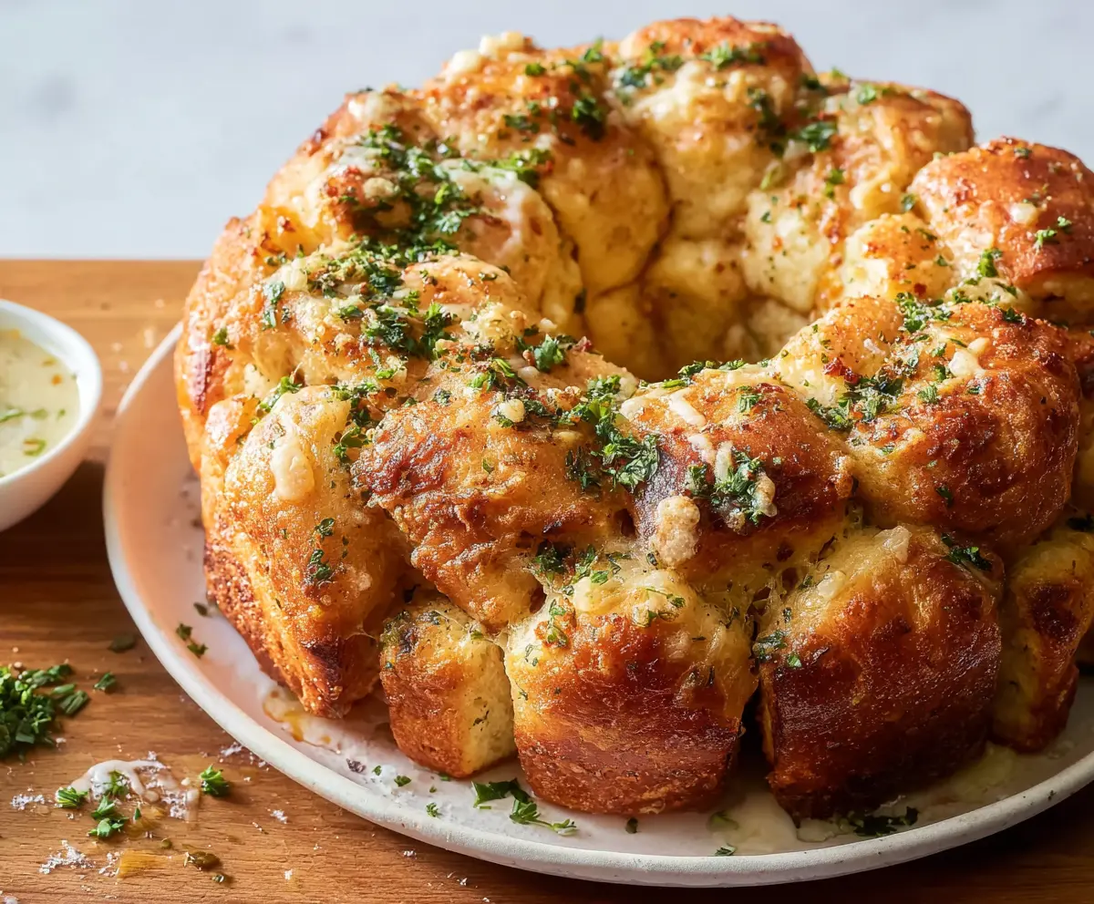Garlic Parmesan Monkey Bread