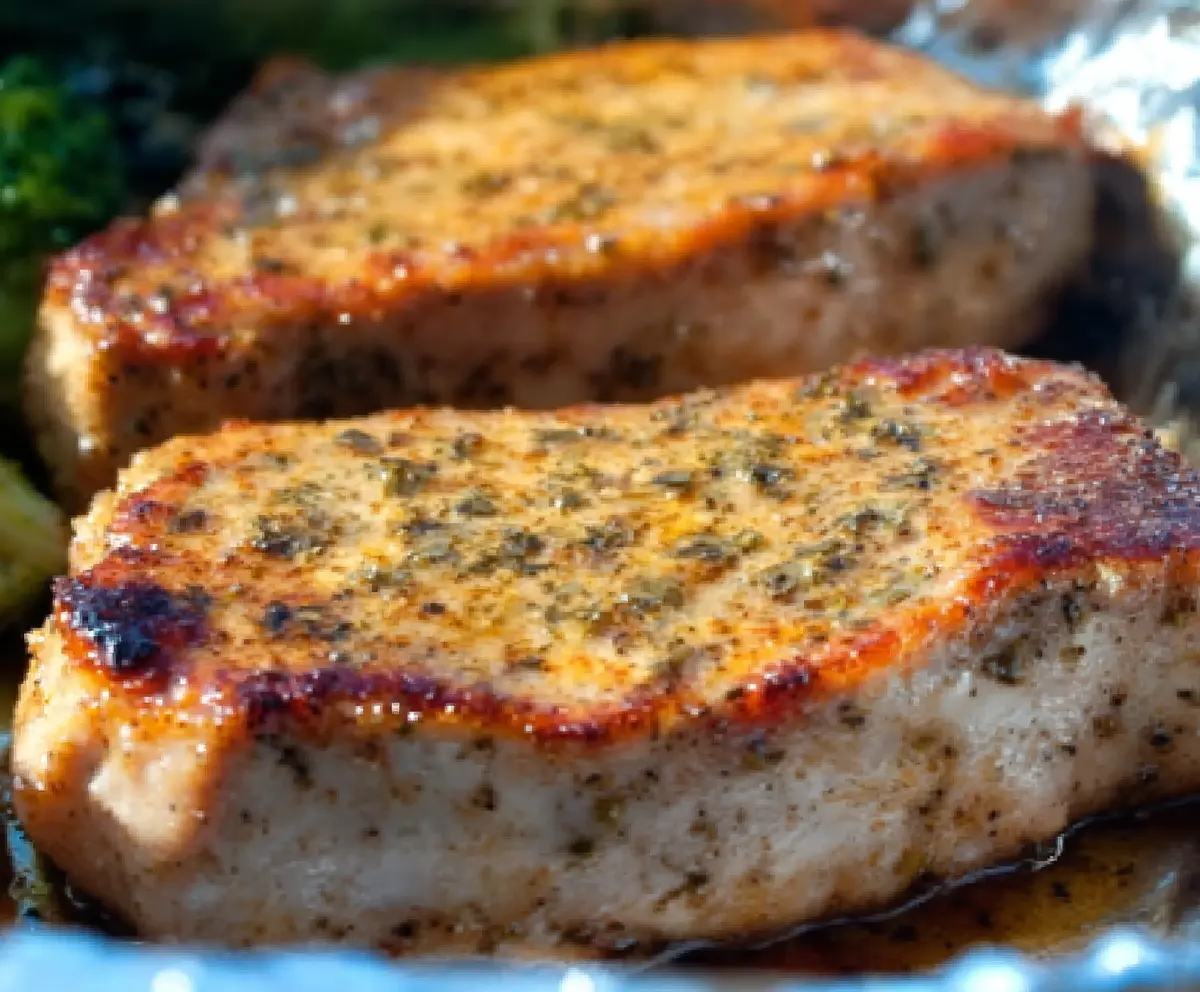 Oven Baked Ranch Pork Chops