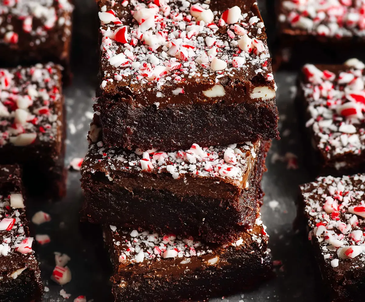 Peppermint Brownies (Rich and Fudgy Recipe)