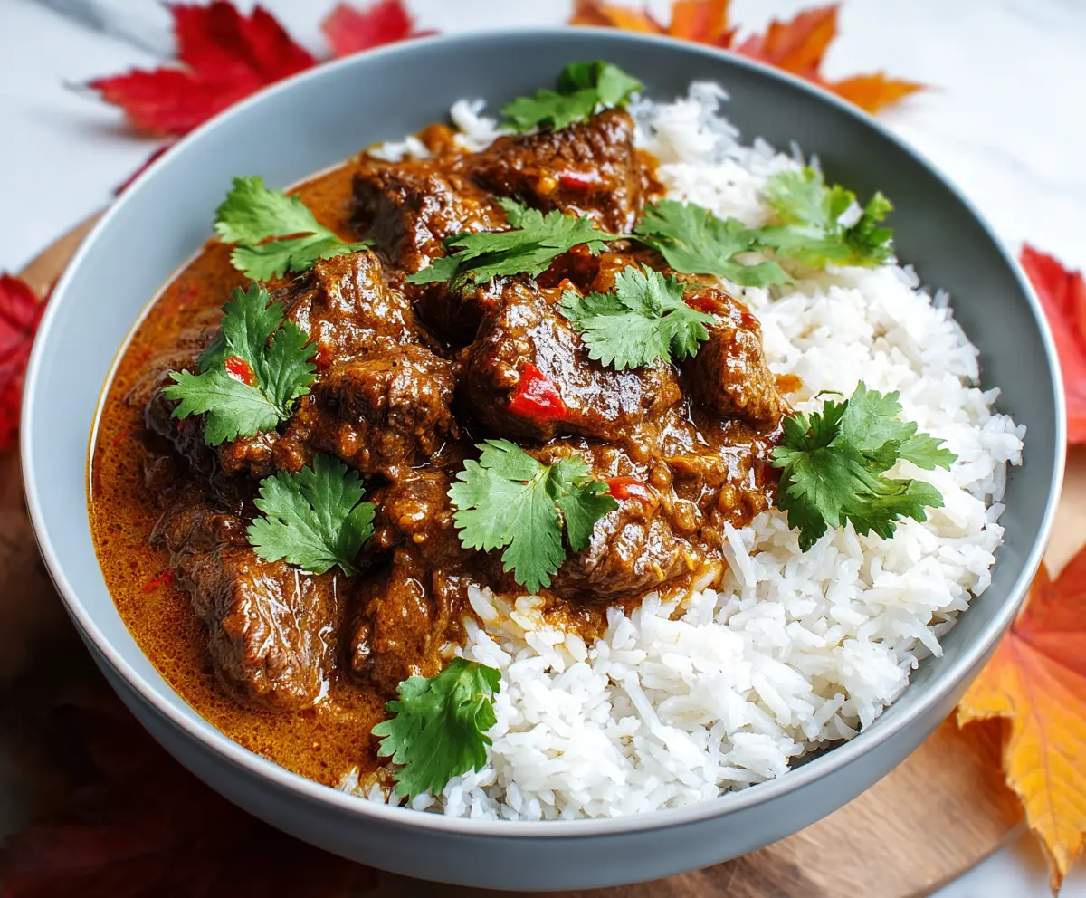 Slow Cooker Beef Coconut Curry