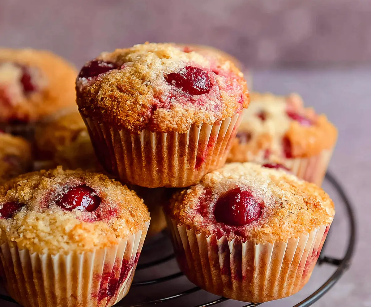 Cherry Muffins (Fresh and Easy)