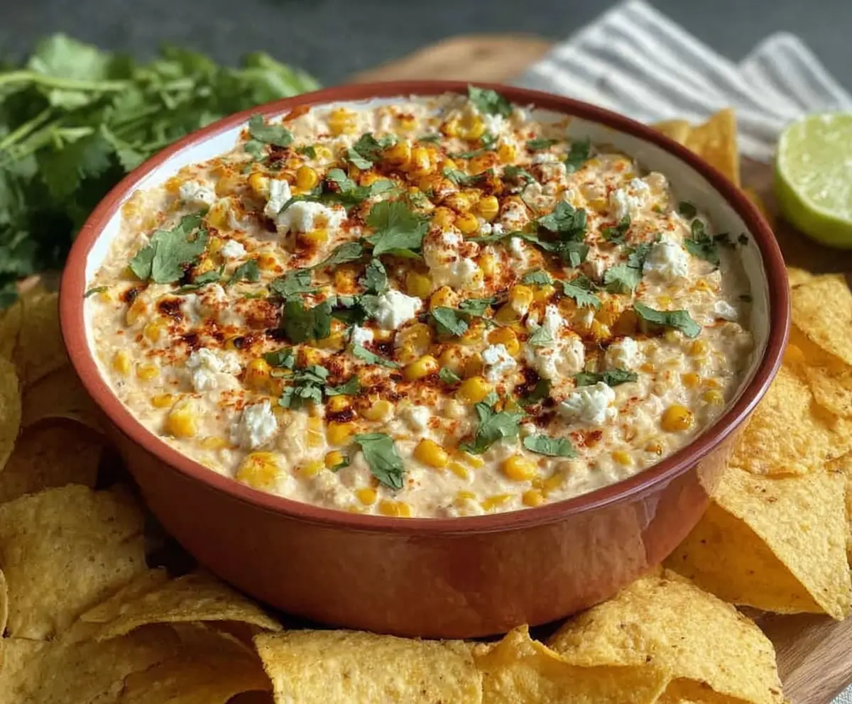 Creamy Chipotle Corn Dip
