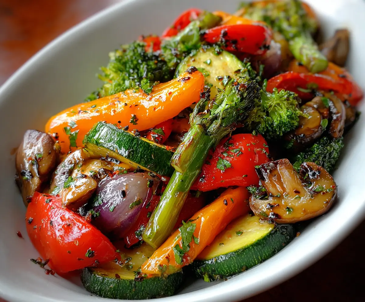 Healthy Sautéed Vegetables 