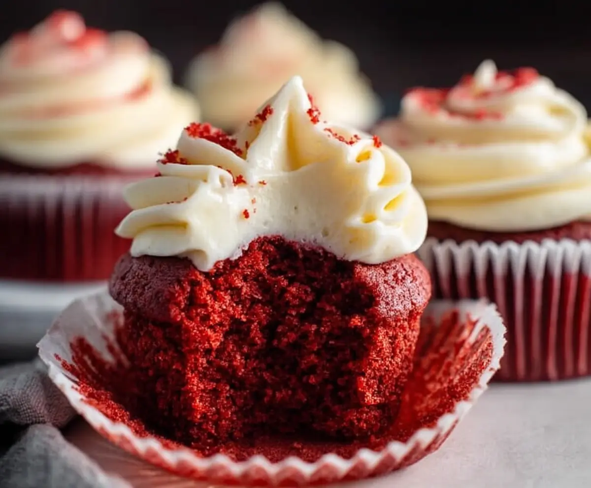 Small Batch Red Velvet Cupcakes