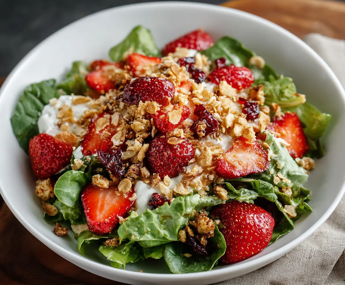 Strawberry Crunch Salad