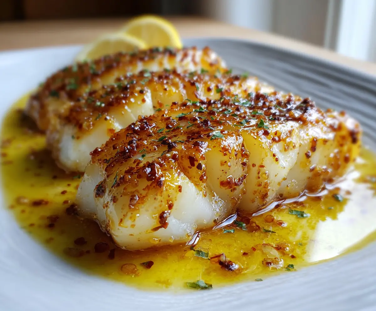 Amazing 5 Minute Baked Honey Marinade Cod