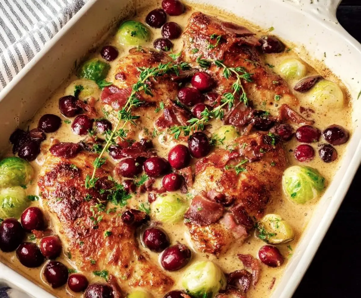 Creamy Cranberry Chicken