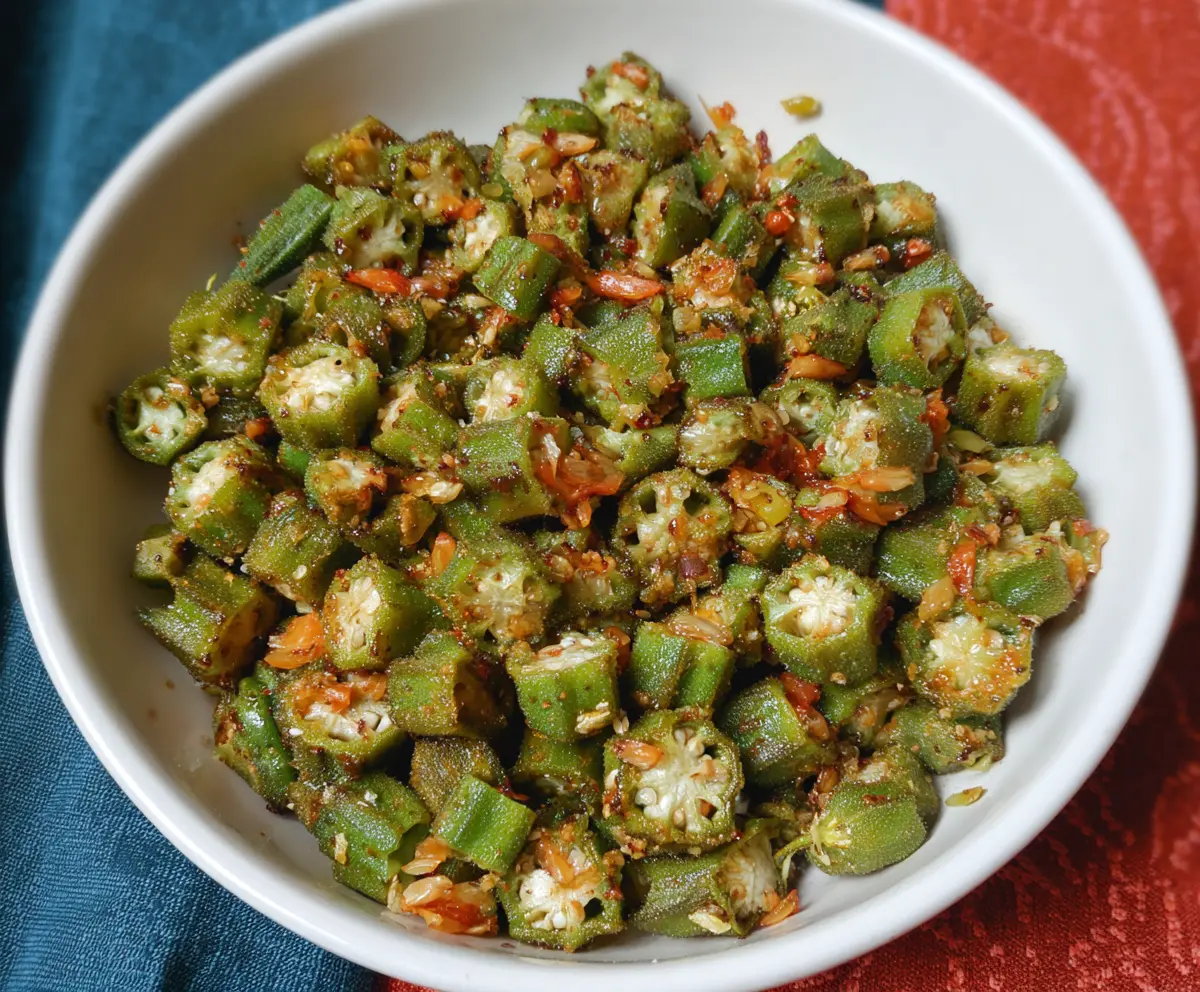 Fried Okra (Guyanese Style)