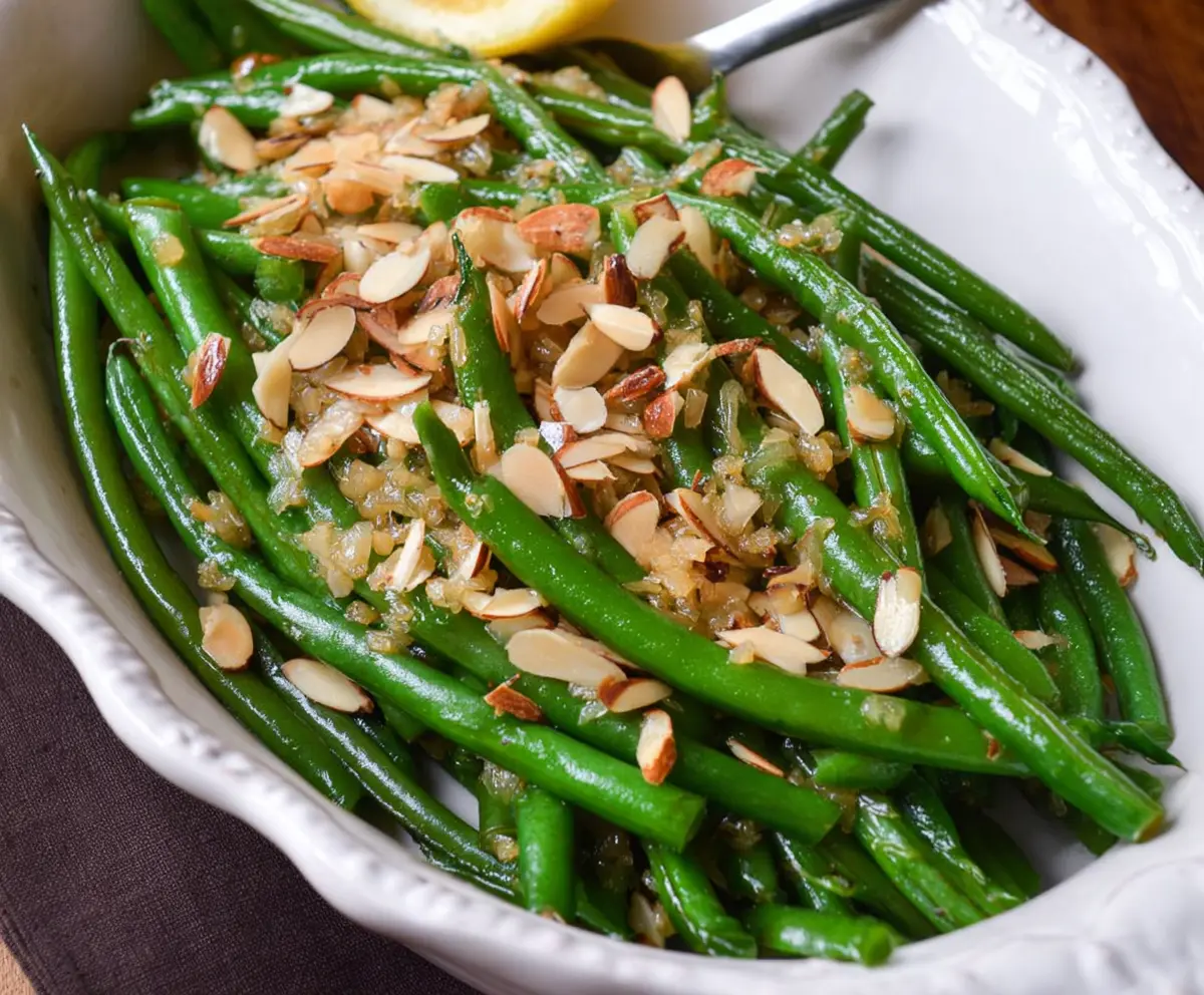 Green Bean Almondine