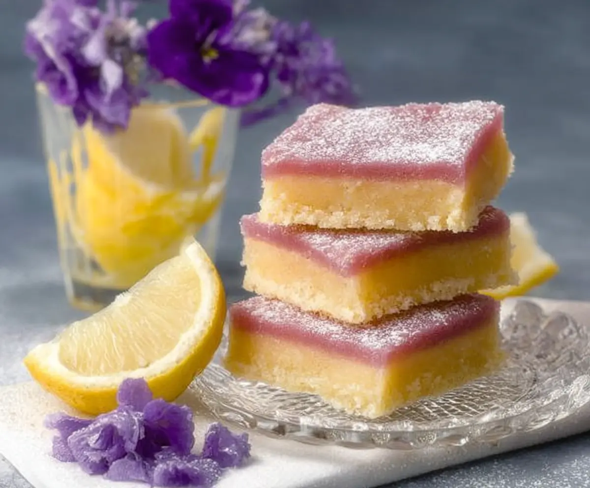 Lavender Lemon Bars Recipe