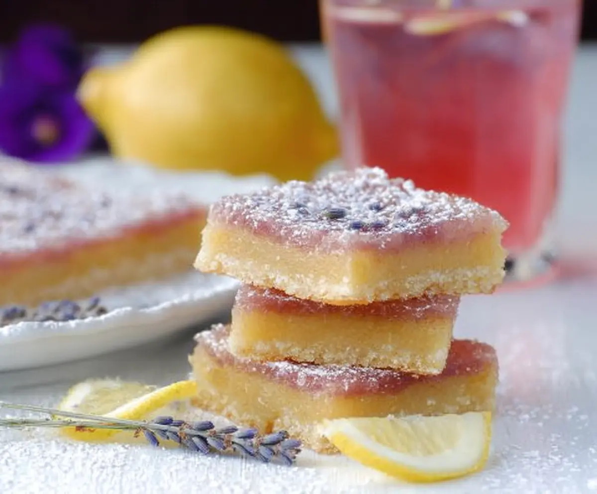 Lavender Lemon Bars Recipe