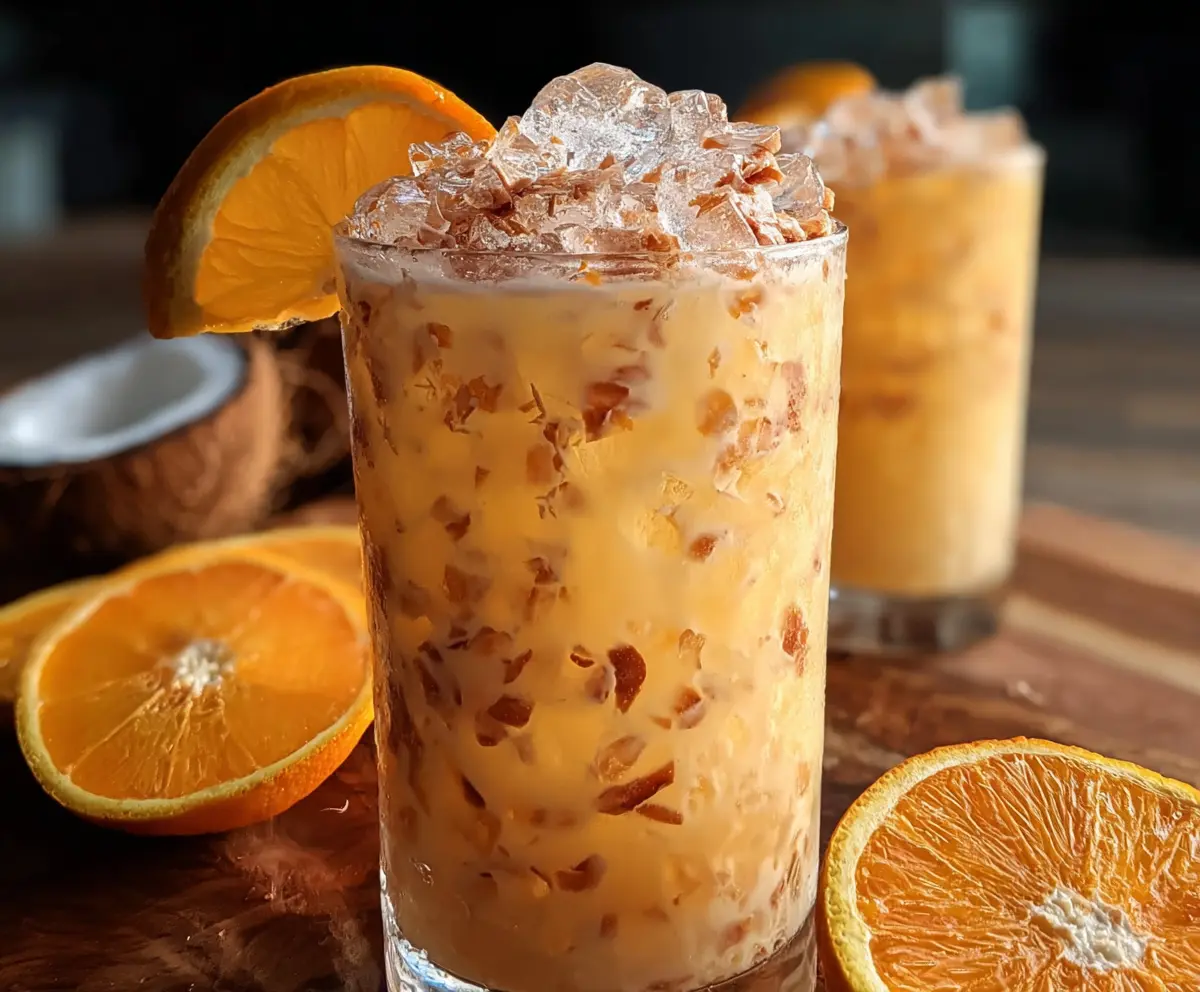 Refreshing Coconut Orange Glow