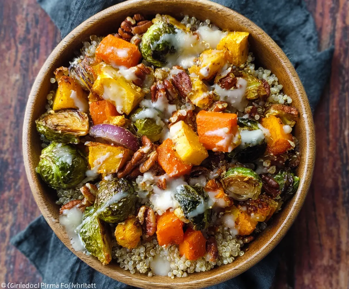 Roasted Vegetable Quinoa Bowl